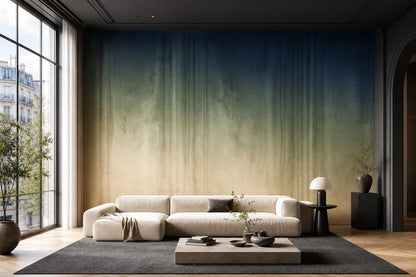 Quiet Luxury Gradient Wall Mural Modern Spa Interior Japandi Minimalist Statement Decor