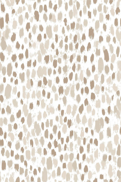 Organic Speckled Brushstroke Wallpaper White Background Neutrals