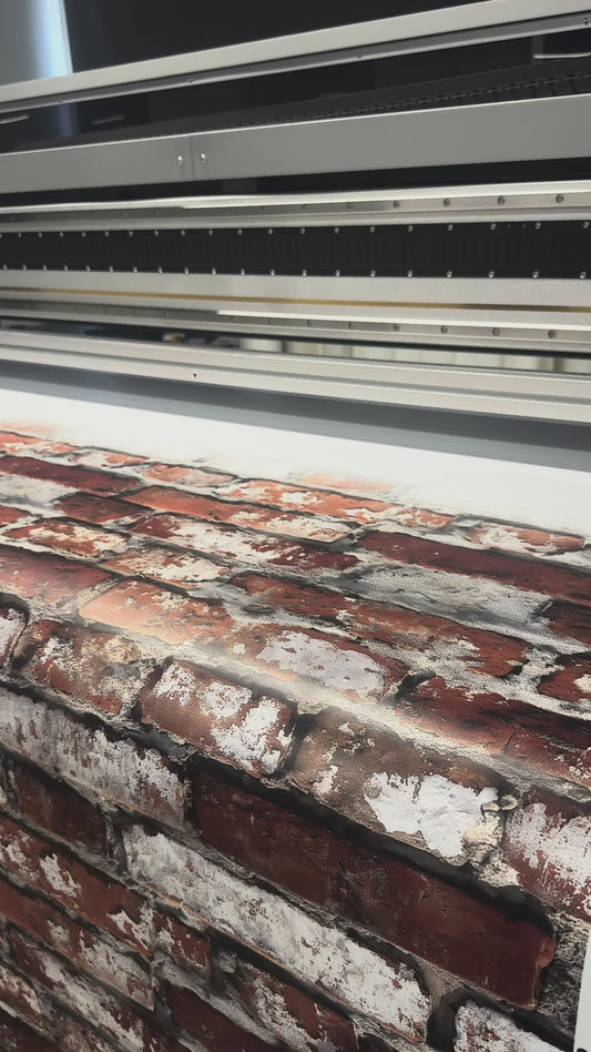 Brick Wall Wallpaper Rustic Industrial Wall Mural